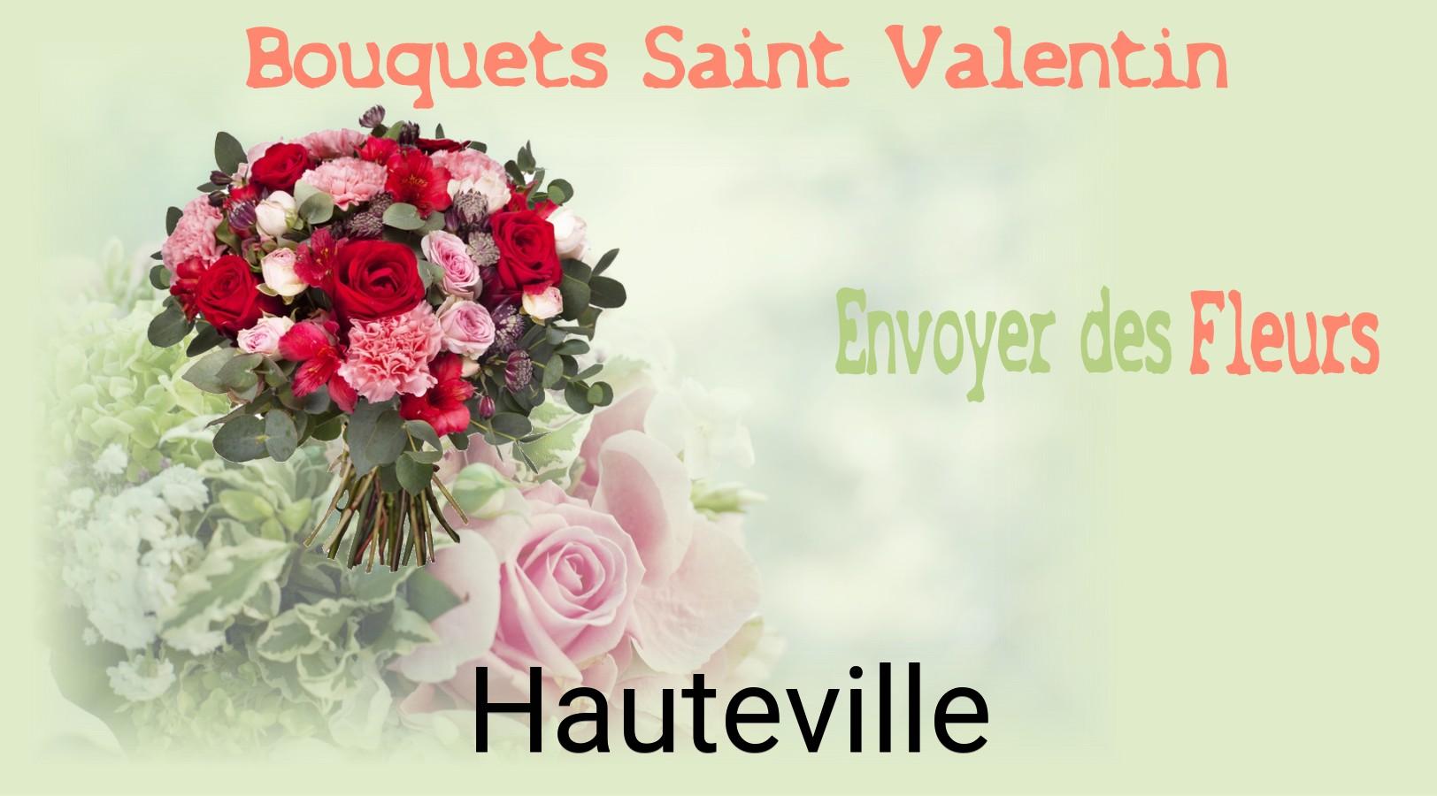 Roses de Saint-Valentin livrées à Hauteville